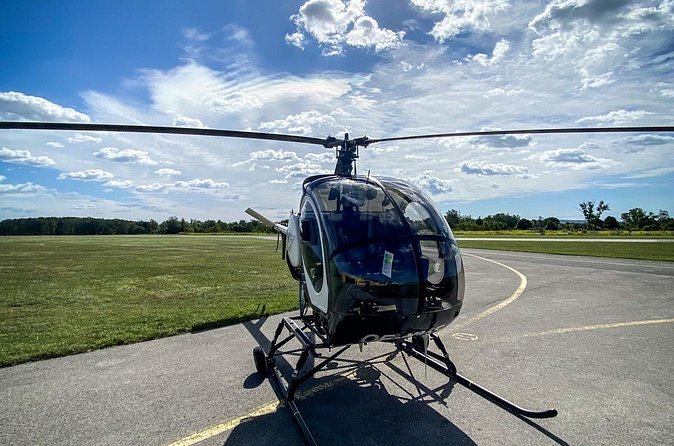 20 Minutes Helicopter Tour for 2 - Following the Danube to an old castle ruin