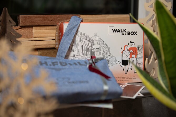 A box for a romantic walk in the city center of Vienna - Starting at Mölker Bastei and the Dreimäderlhaus