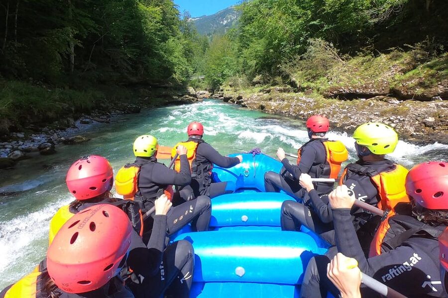 Adventurous rafting tour on the Salza - pure whitewater action! - About 2.5 hours on the Salza