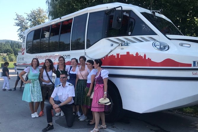 Amphibious Splash Tour on the water & on the land in Salzburg - Mirabell Gardens, Mozart, and the city center