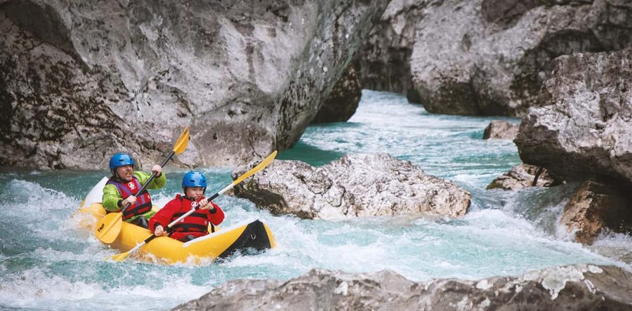 Austria, Salza river "Double Ducky" kayak adventure - What is included in the $96 price
