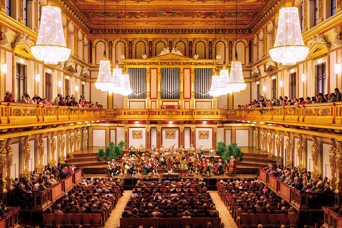 Austrian Delights: 3-course Austrian Dinner and Concert at Musikverein Vienna - Inside the Musikverein concert