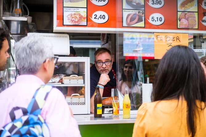 Authentic Vienna Food Tour inc. lunch, street food, 3 drinks - Street food at Brunnenmarkt