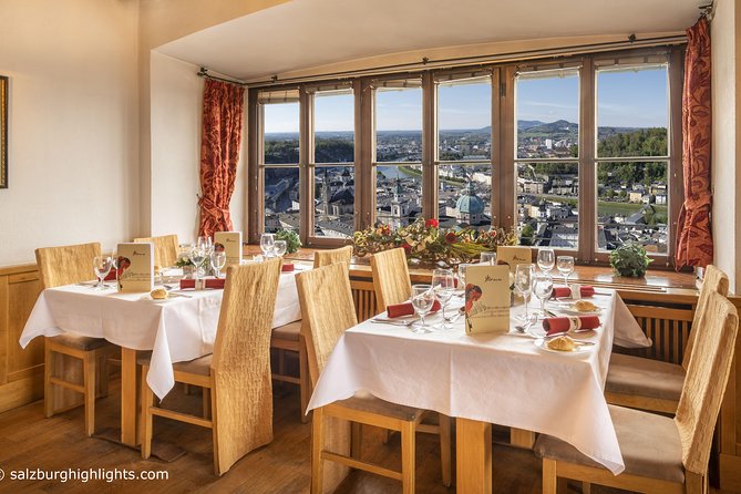 Best of Mozart Concert and GOLDEN VIP Dinner at Fortress Hohensalzburg - What the 3-hour-30-minute schedule feels like