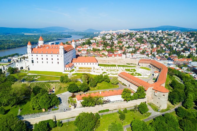 Bratislava Private Tour from Vienna - Bratislava Castle above the Danube