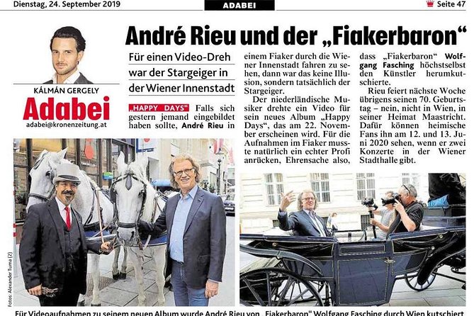 cab rides - Austria’s president and chancellor