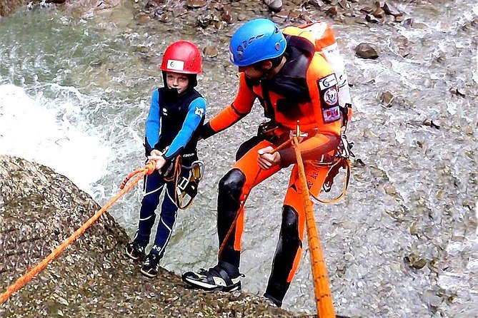 Canyoning for Kids and Families in Füssen, Germany - What the $92.51 price includes in real terms