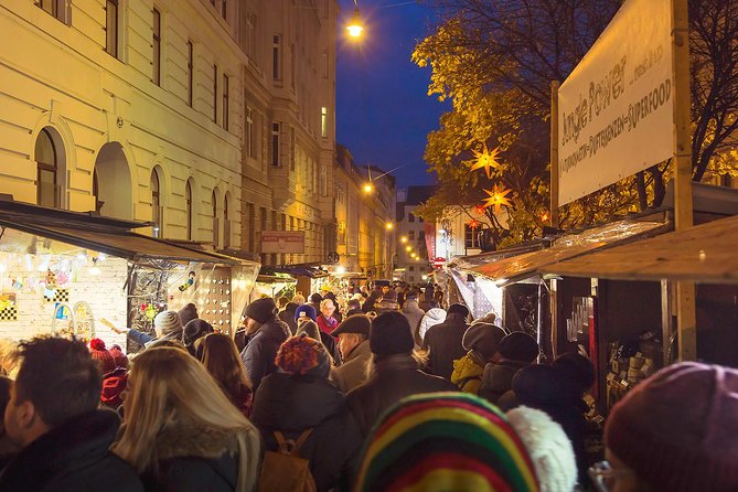 Christmas Market Vienna Tour - MuseumsQuartier brings music, lights, and a different mood