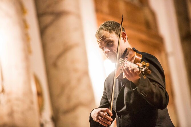 Classical concert Vivaldi 4 seasons in Karlskirche Vienna - How the arrival and ticket exchange work