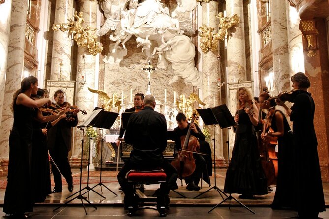 Classical concert Vivaldi 4 seasons in Karlskirche Vienna - Practical comfort details inside the church