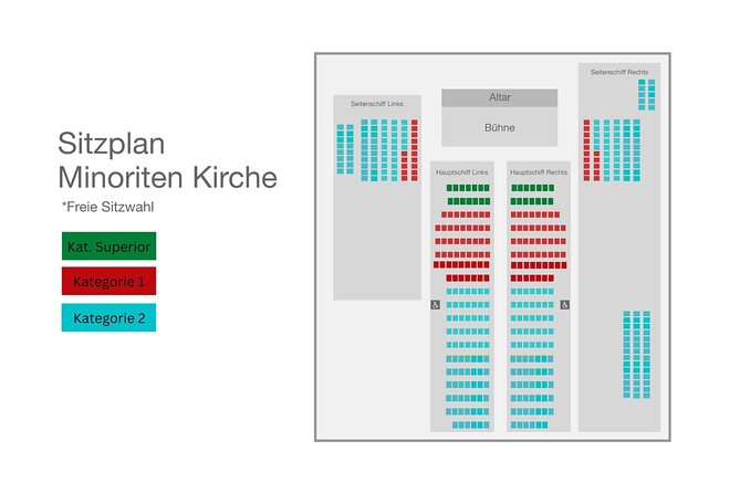 Classical Concerts in the Minorite Church - Tickets Vienna - Inside Vienna’s Minorite Church