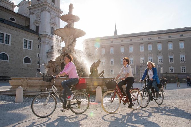 Discover Salzburg by bike: Fun and informative - Residenzplatz and Salzburg’s Rome of the North