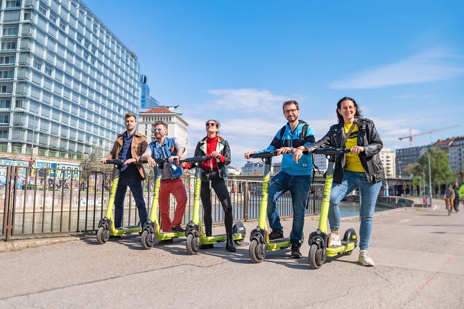 E-Scooter Tour through amazing Vienna! - Donaukanal: Vienna at street level