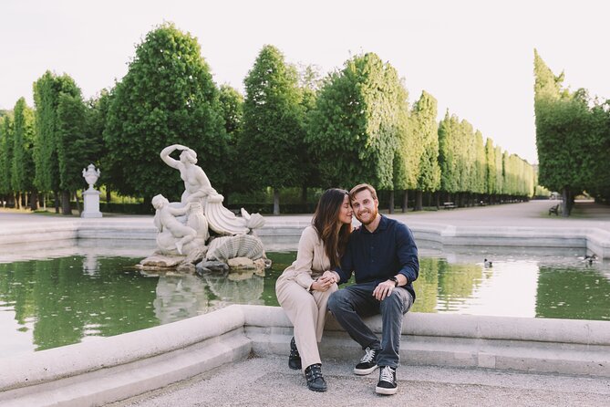 Experience Vienna with a local professional photographer - The formal Schönbrunn Palace backdrop