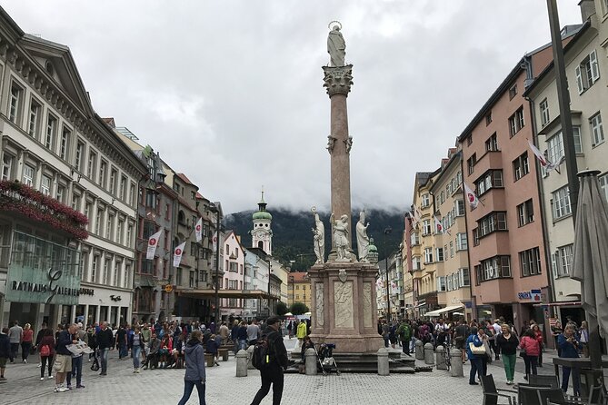 Explore Innsbruck in 60 minutes with a Local - Helbling Haus, where the façade steals the scene