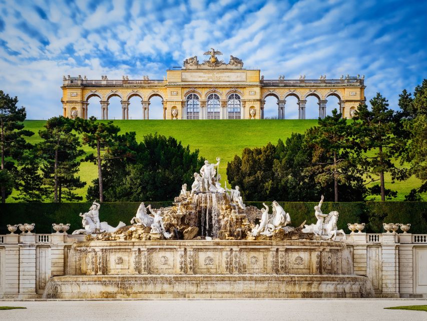 Family Tour Schonbrunn Children Museum Vienna with Transport - Schönbrunn’s exterior and the stories behind the palace
