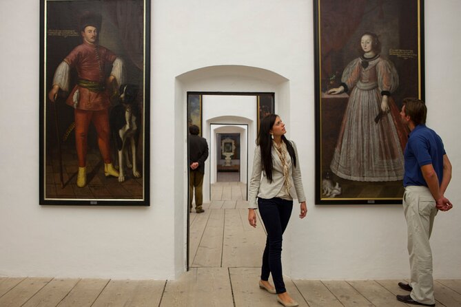 Forchtenstein Castle Entrance Ticket - The inner courtyard and its enormous secco murals