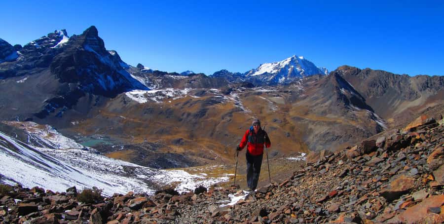 From La Paz: Austria Peak One-Day Climbing Trip - The summit views and what you can see