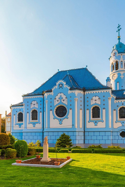 From Vienna: Bratislava City Highlights Trip - The Blue Church’s Tilework and Details