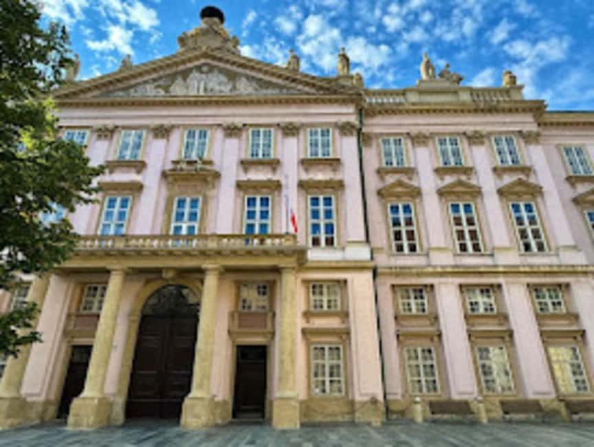 From Vienna: Bratislava City Tour with Food Options - Coffee and cake, lunch, or Slovak beer