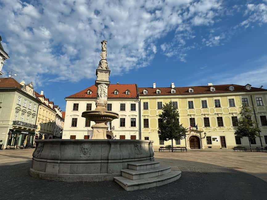 From Vienna: Bratislava City Tour with Food Options - Four hours to make Bratislava your own