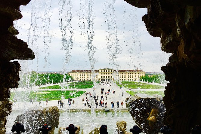 Grand Schoenbrunn Palace and Carriage Museum Tour Small Group - Views toward the Gloriette