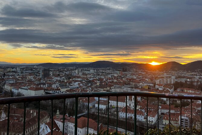 Graz Funicular Ride and Schlossberg Picnic Experience - Dom im Berg, Keplerlinde, and Türkenbrunnen