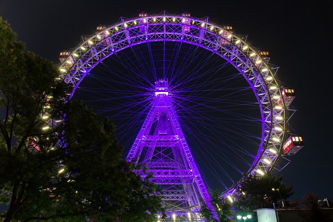 Hotrod Moonlight Tour -evening tour with PRATER ferrys wheel ride - One Hot Rod Per Person