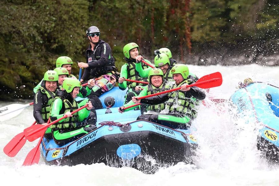 Imst: Rafting the Imster Gorge - Wiggi Rafting base: a practical start and finish