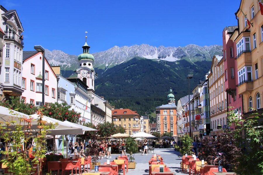 Innsbruck Old Town Highlights Private Walking Tour - Passing beneath the Triumphpforte