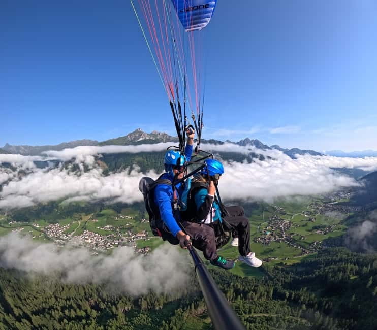 Innsbruck: Paragliding Adventure - Landing back at Panoramabahn Elfer