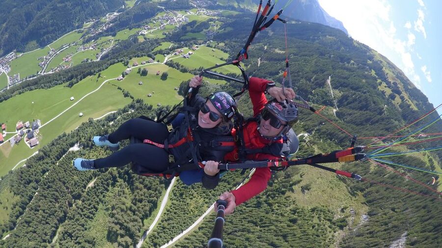 Mayrhofen: Paragliding Adventure With Soaring Views - The views from the glider