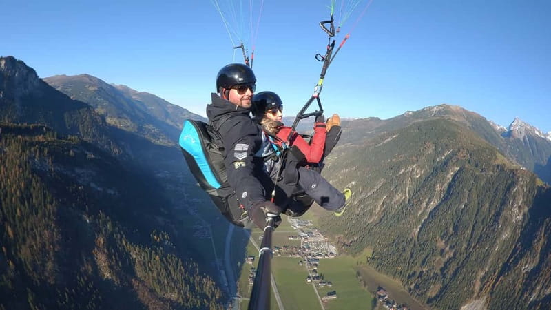 Mayrhofen: Private Paragliding Flight - All Levels - Freedom - Getting to the takeoff area from Mayrhofen