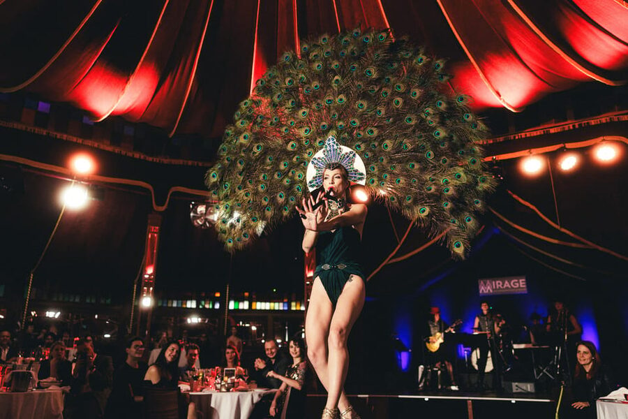 Mirage Vienna: Burlesque Spectacular – Dinner Show - Entering the Mirage in Vienna’s Prater