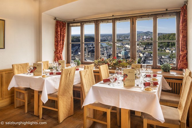 Mozart Concert and Dinner or VIP Dinner at Fortress Salzburg with River Cruise - Key points to know before booking