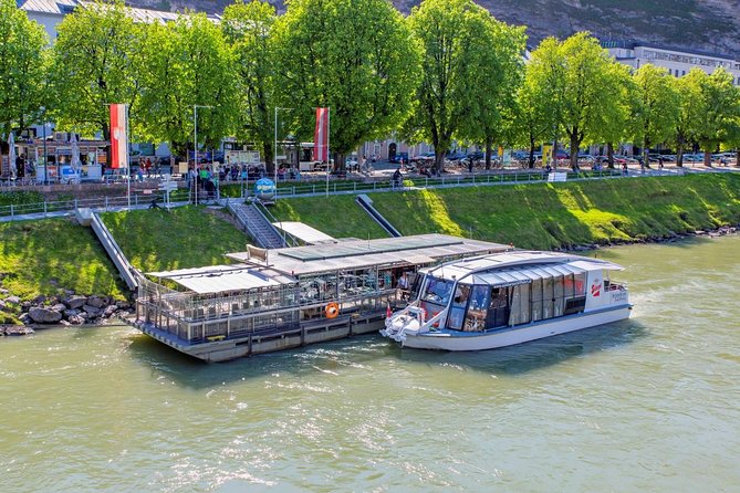 Mozart Concert and Dinner or VIP Dinner at Fortress Salzburg with River Cruise - Walking from the river to the fortress funicular
