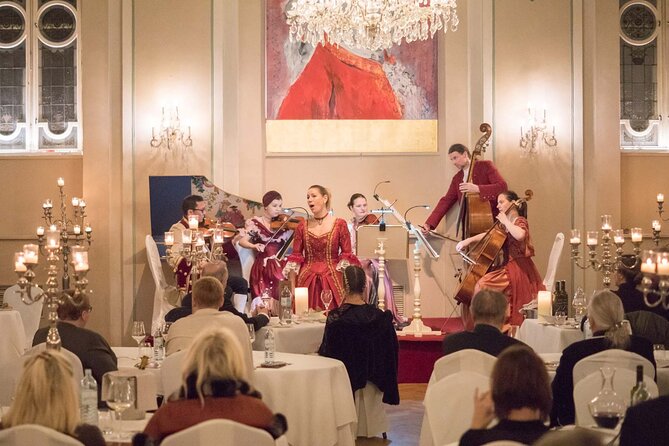 Mozart Dinner Concert in Salzburg - Entering St. Peter Stiftskulinarium at 6:30