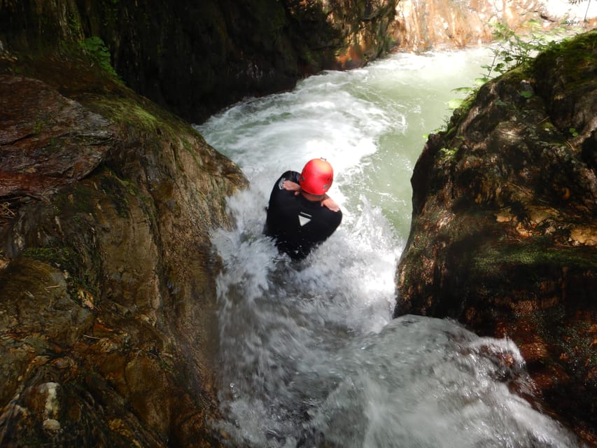 Oetztal: Canyoning "ClearWater" - Learning to walk safely on wet rock