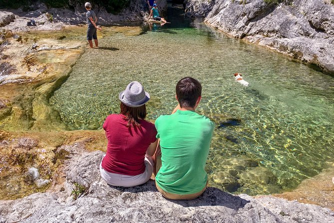 Ötschergräben Grand Canyon of Austria - Stony beaches, cold water, and a mountain hut
