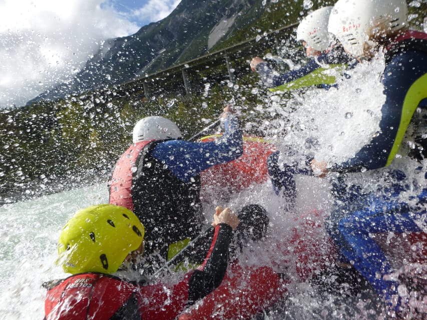 Ötztal: Action Whitewater Rafting at Imster Canyon - When the river turns into whitewater