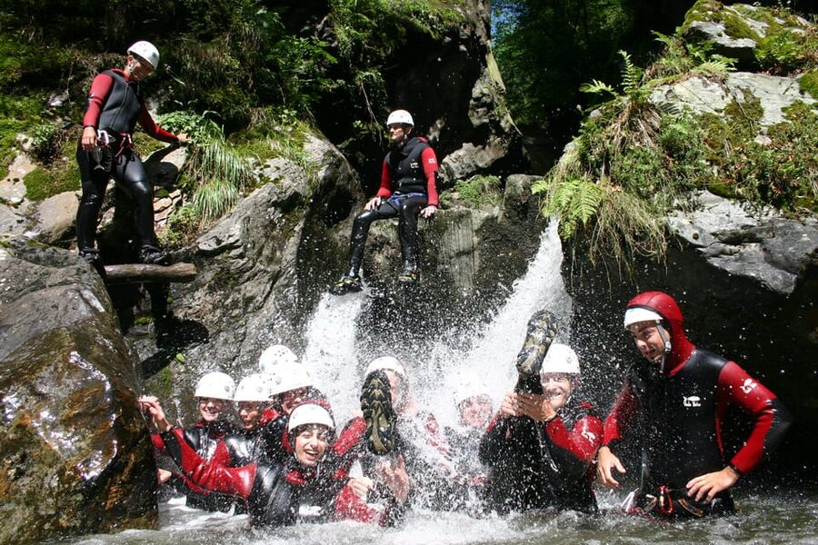 Ötztal: Canyoning at Alpenrosenklamm for Beginners - The 7-meter and 15-meter abseils