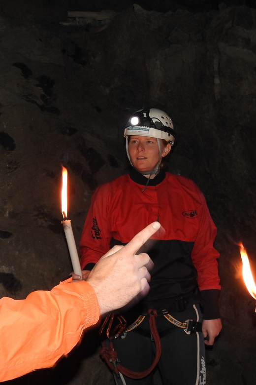 Ötztal: Guided Cave Tour for Beginners - Catching daylight from the Inn Valley