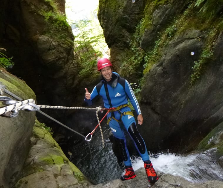 Ötztal: Obere Auerklamm Canyoning Tour for Beginners - Devil’s Hole and the narrowing canyon