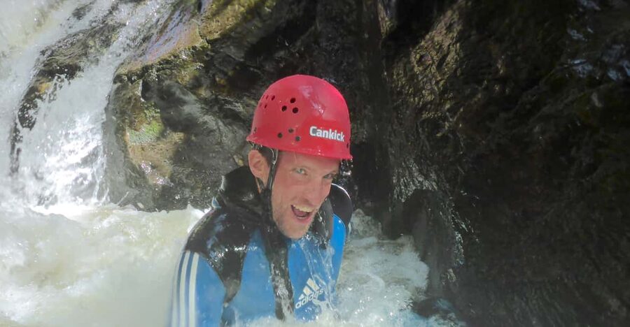 Ötztal: Obere Auerklamm Canyoning Tour for Beginners - The final 7-meter descent