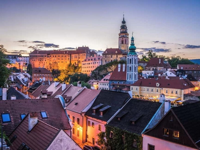 Prague: Transfer to Vienna via fabulous Cesky Krumlov - Krumlov Castle and the best views