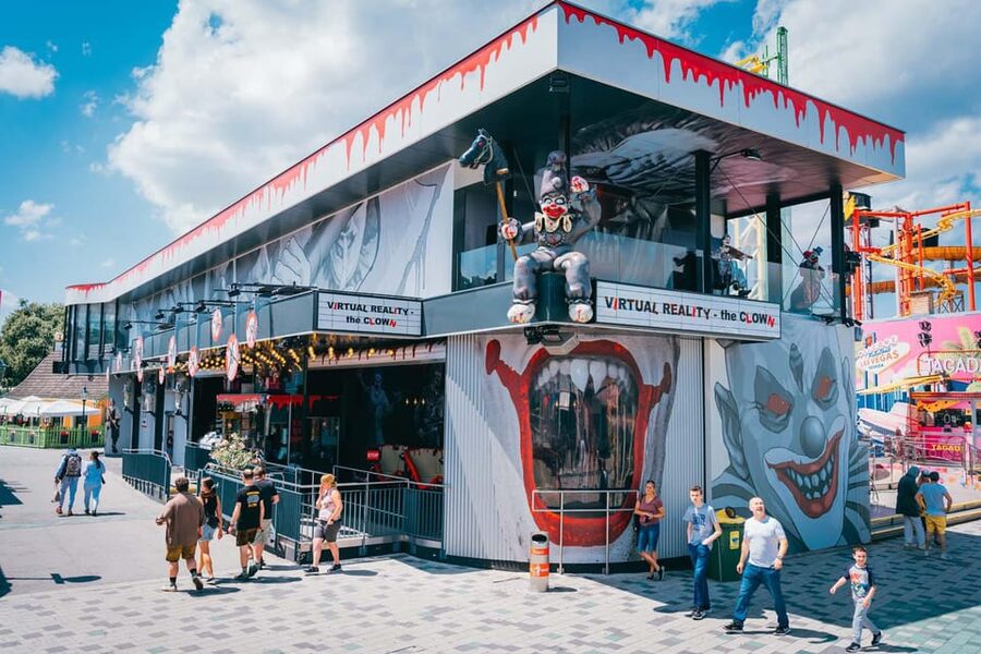Prater Super Ticket - The Clown turns a short track into a VR scare
