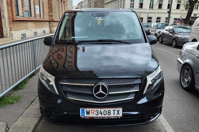Private airport transfer in Vienna for up to 8 people in minibus - Port transfers and city connections