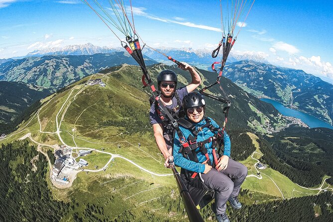 Private tandem flight Classic from the Schmittenhöhe in Zell am See - 15 to 30 Minutes Over Salzburger Land