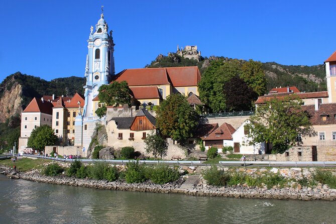 Private Tour from Vienna to Melk and Dürnstein - Arriving at Melk Abbey above the Danube