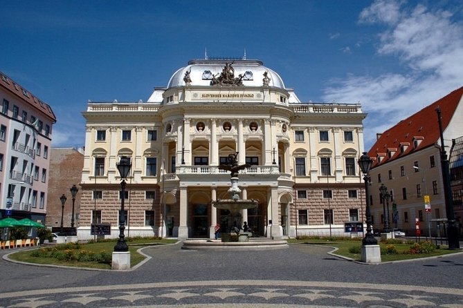 Private Tour of Bratislava from Vienna, Transport and Local Guide - Slovak National Theatre and Hviezdoslavovo námestie